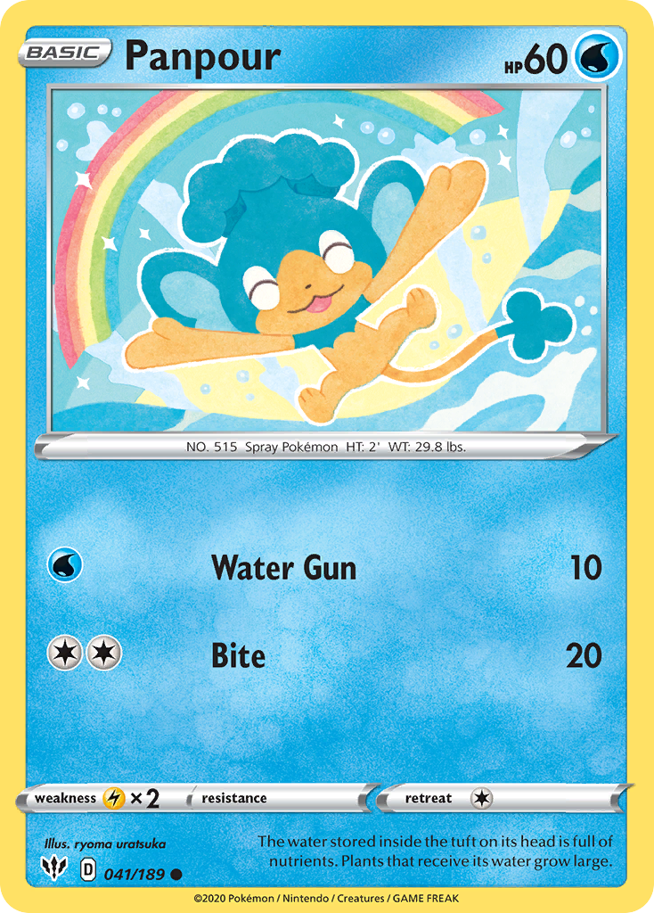 Panpour — illustrated card