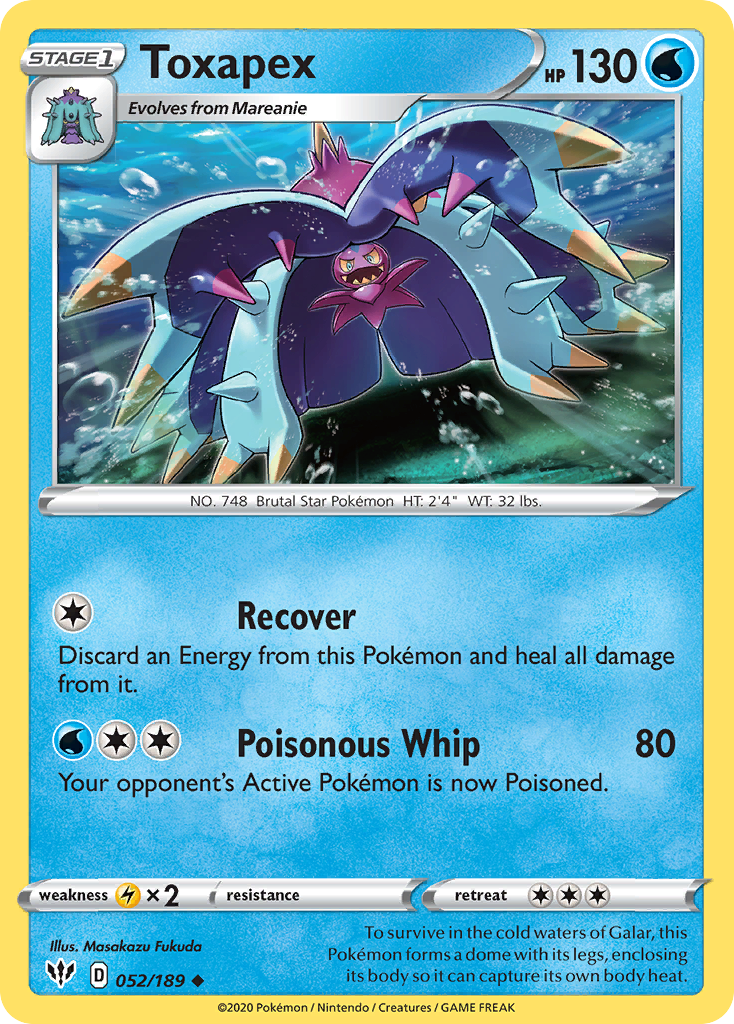 Toxapex — illustrated card
