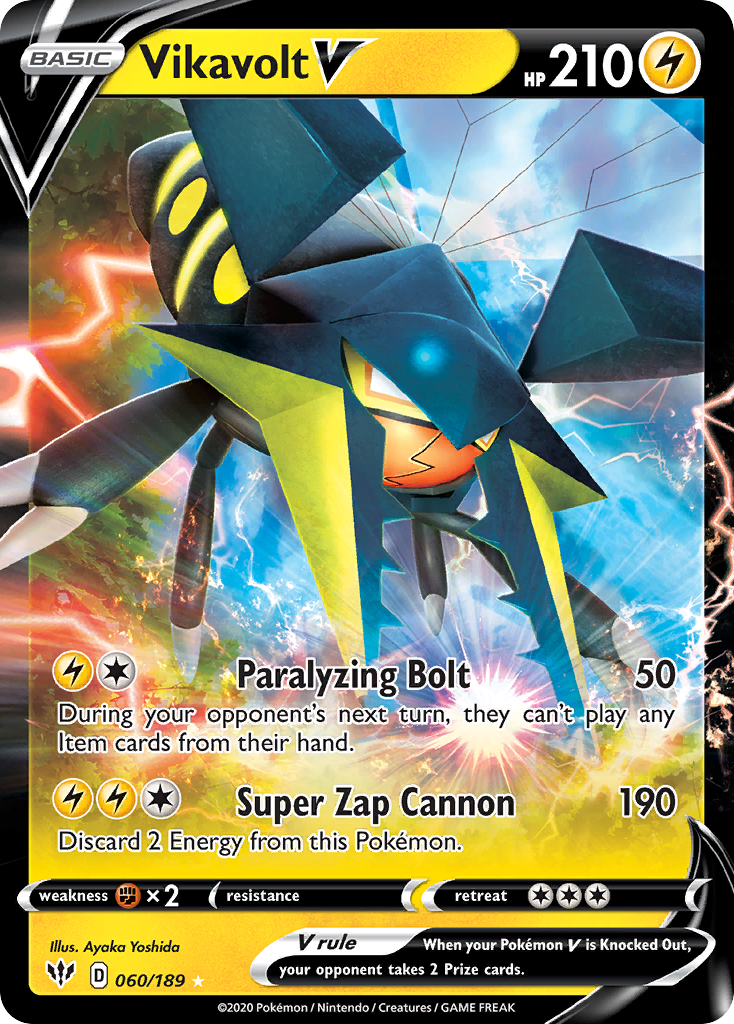 Vikavolt V — illustrated card