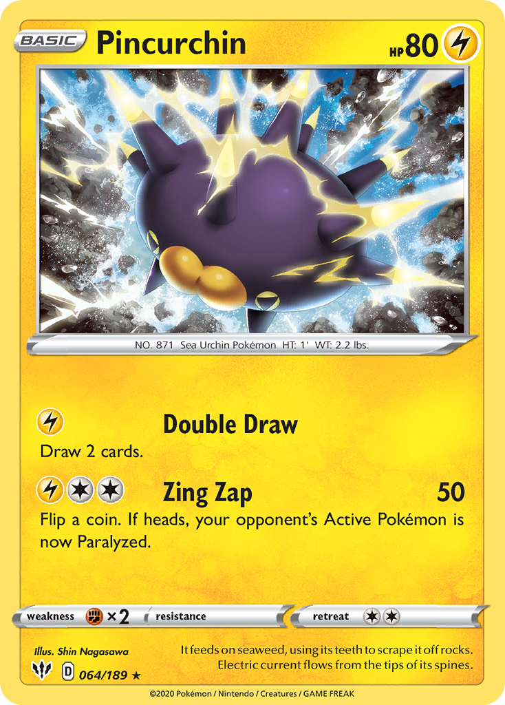 Pincurchin — illustrated card