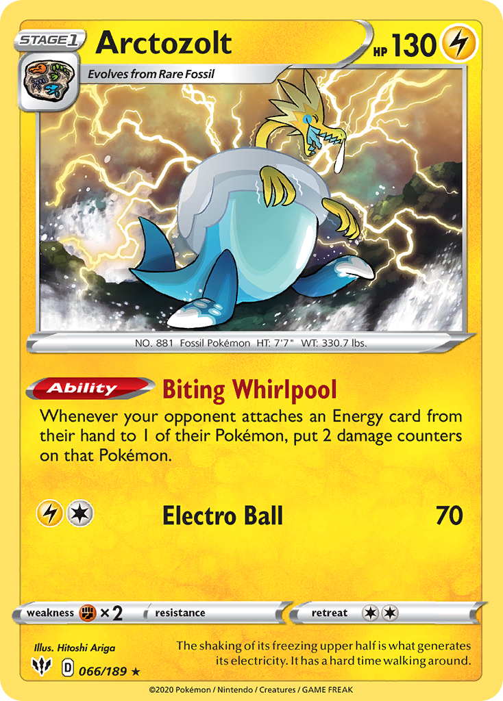 Arctozolt — illustrated card