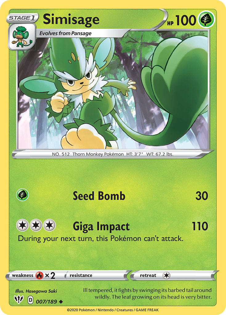 Simisage — illustrated card
