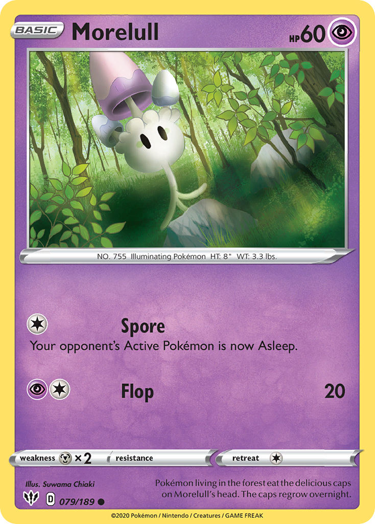 Morelull — illustrated card
