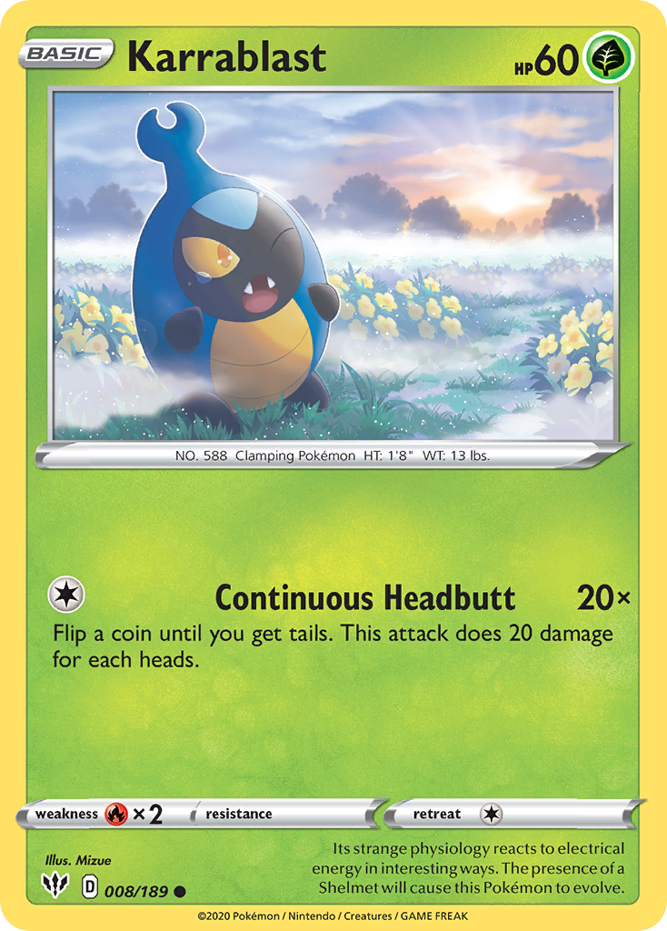Karrablast — illustrated card