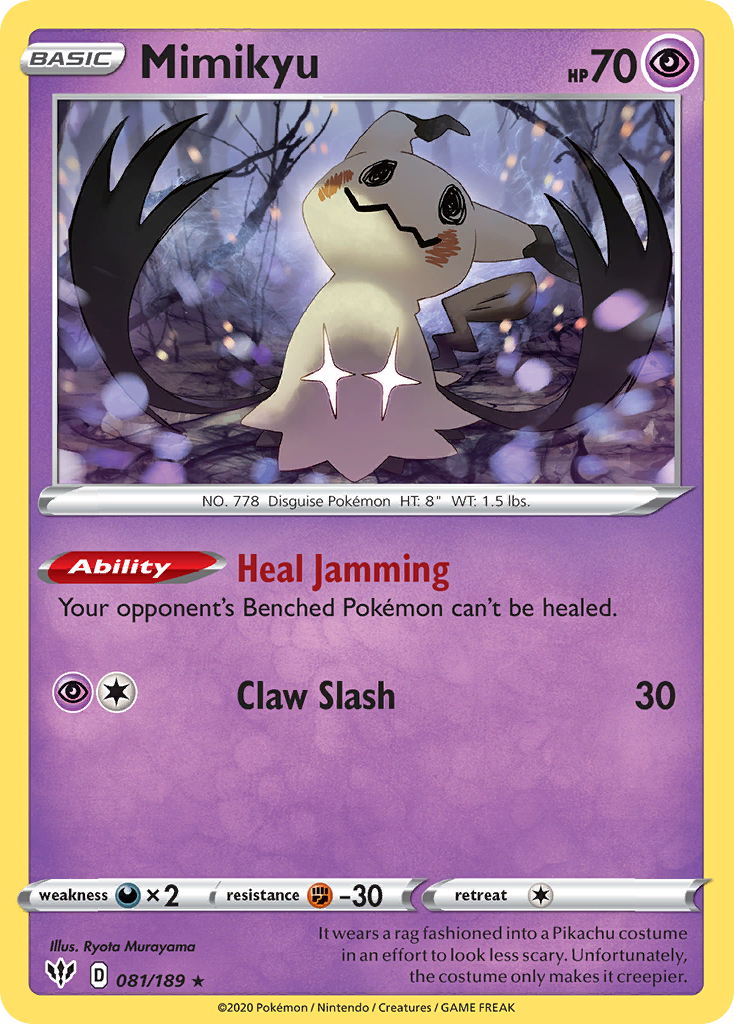 Mimikyu — illustrated card