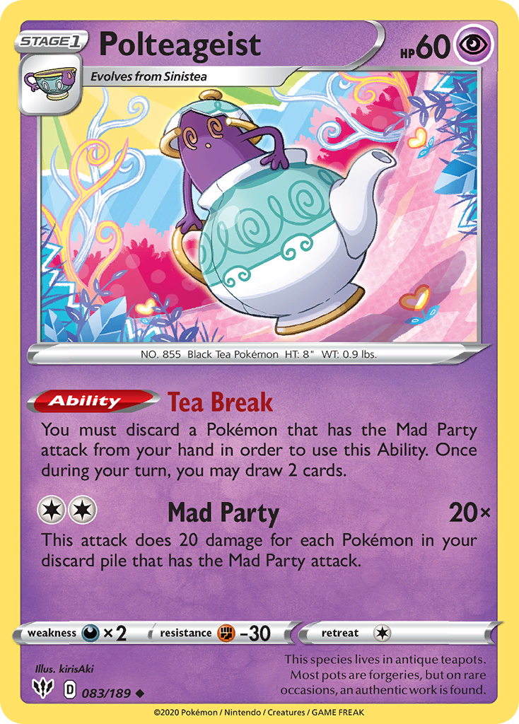 Polteageist — illustrated card