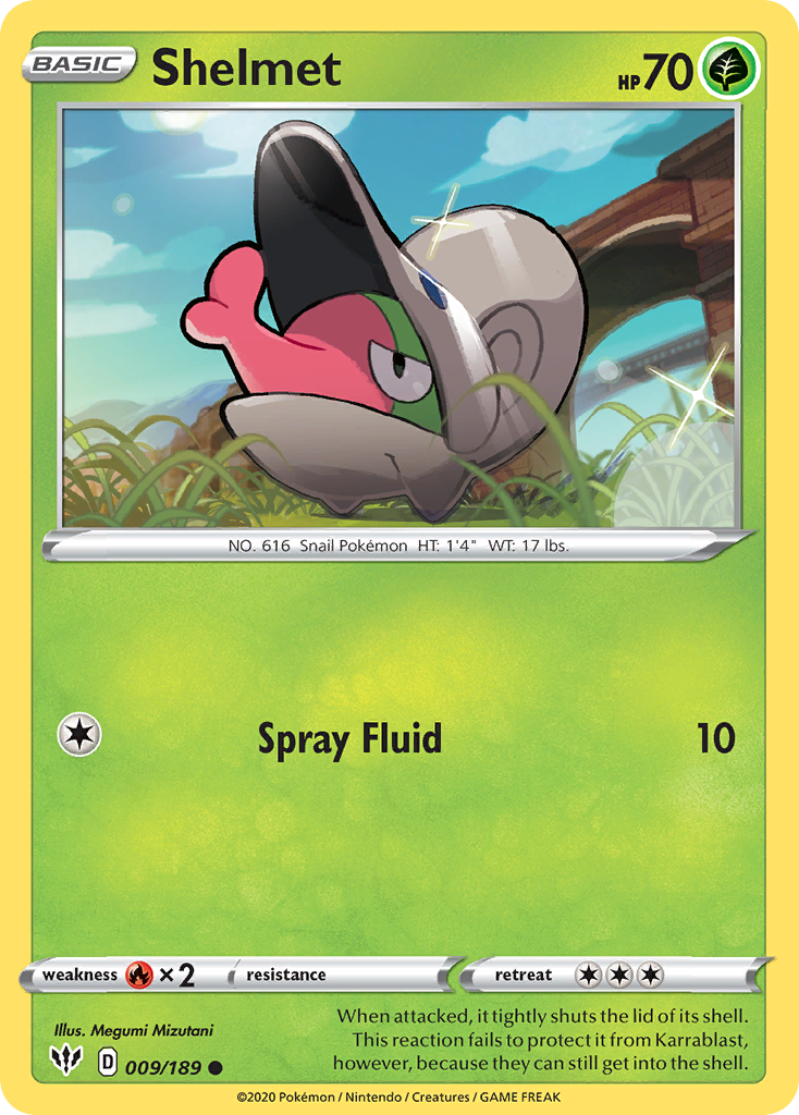 Shelmet — illustrated card