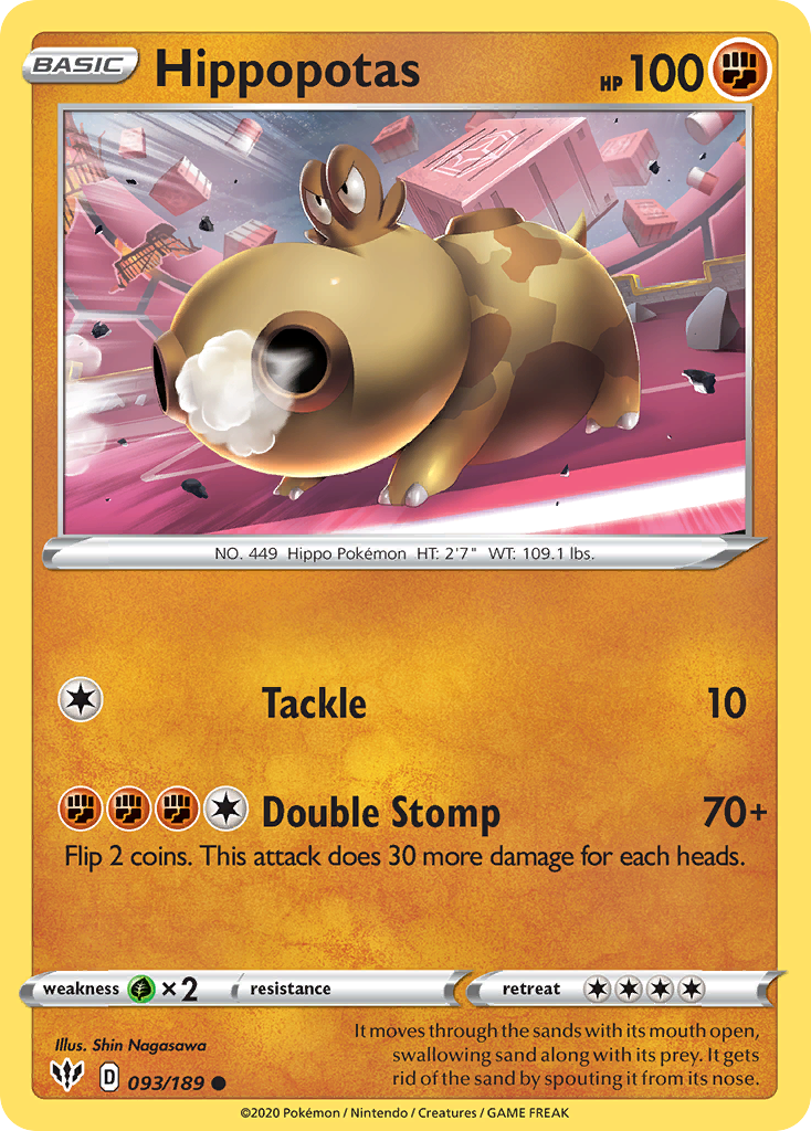 Hippopotas — illustrated card
