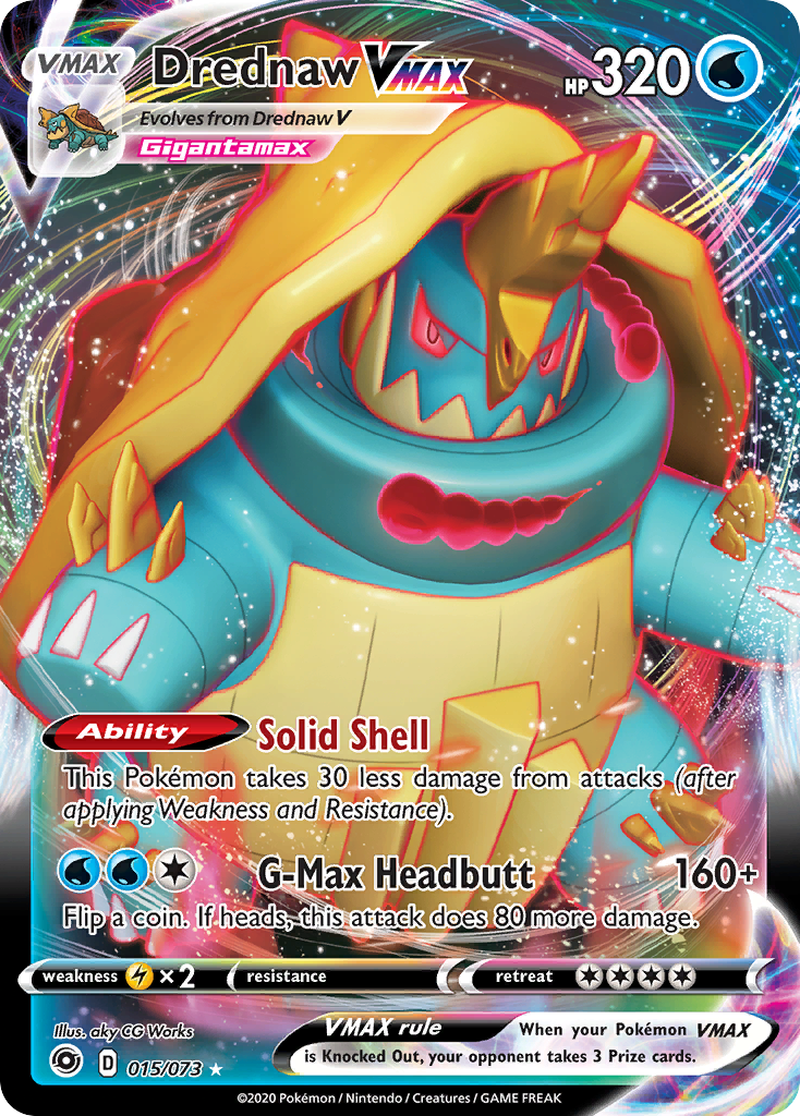 Drednaw VMAX — illustrated card