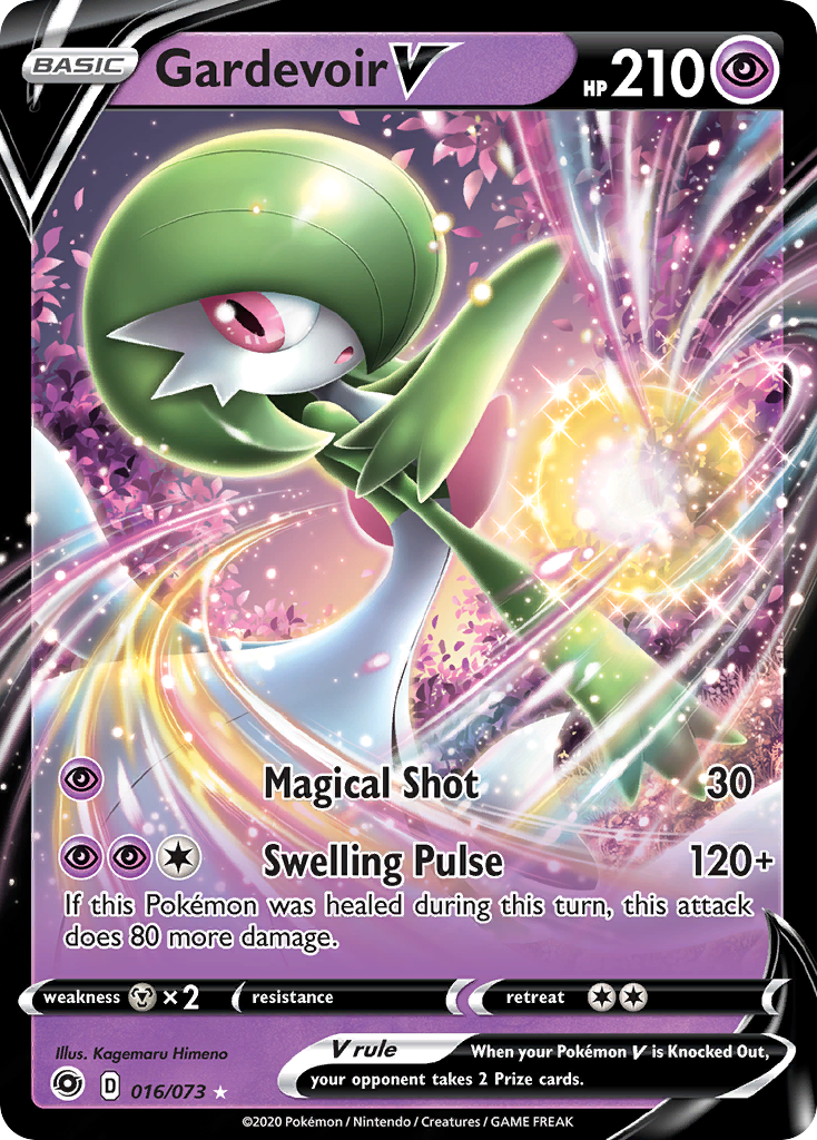 Gardevoir V — illustrated card