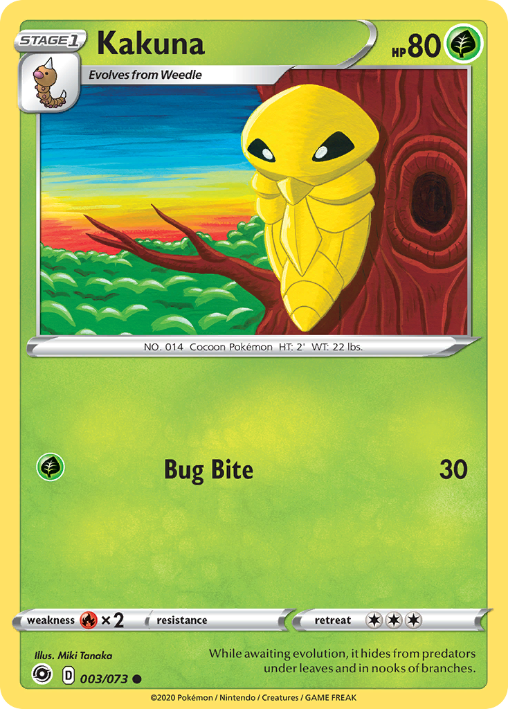 Kakuna — illustrated card