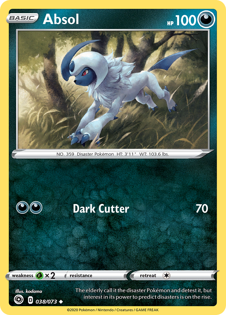 Absol — illustrated card