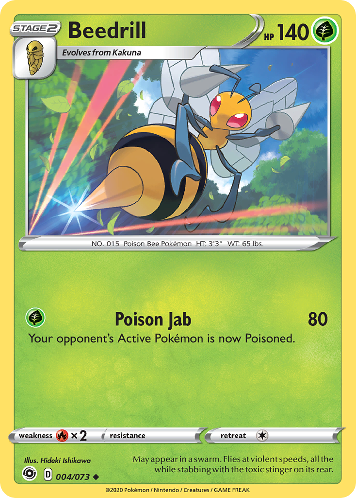 Beedrill — illustrated card
