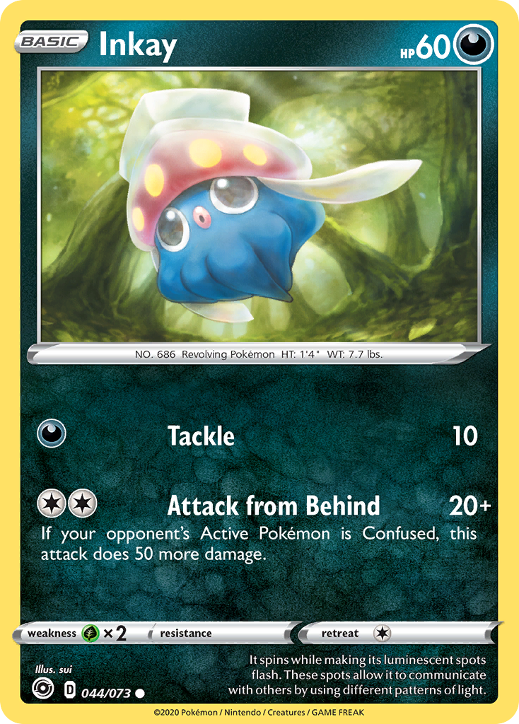 Inkay — illustrated card