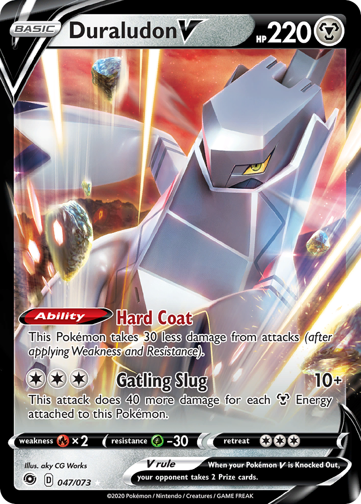 Duraludon V — illustrated card