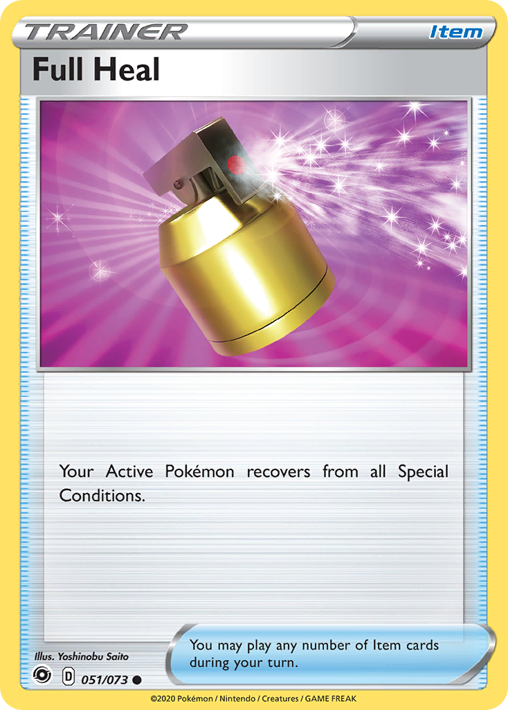 Full Heal — illustrated card