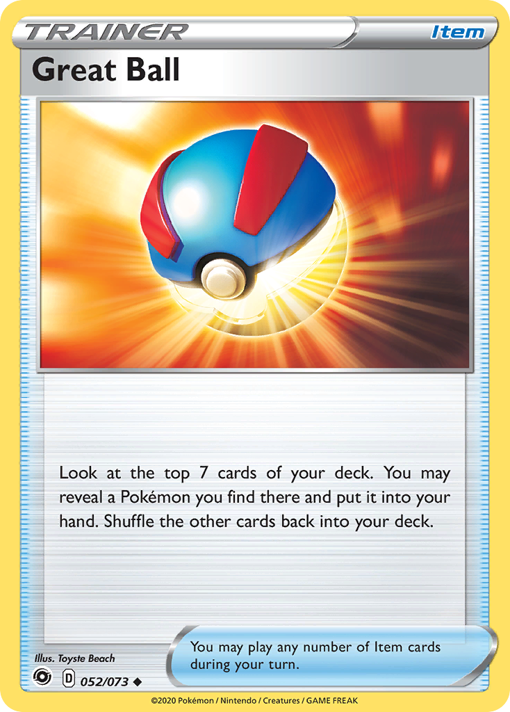 Great Ball — illustrated card