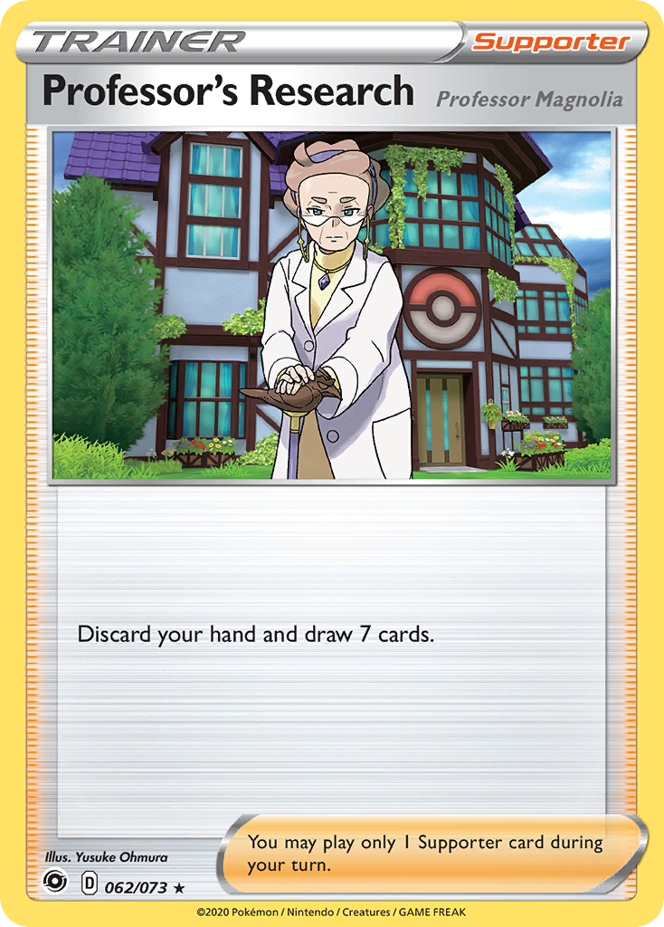Professor's Research (Professor Magnolia) — illustrated card