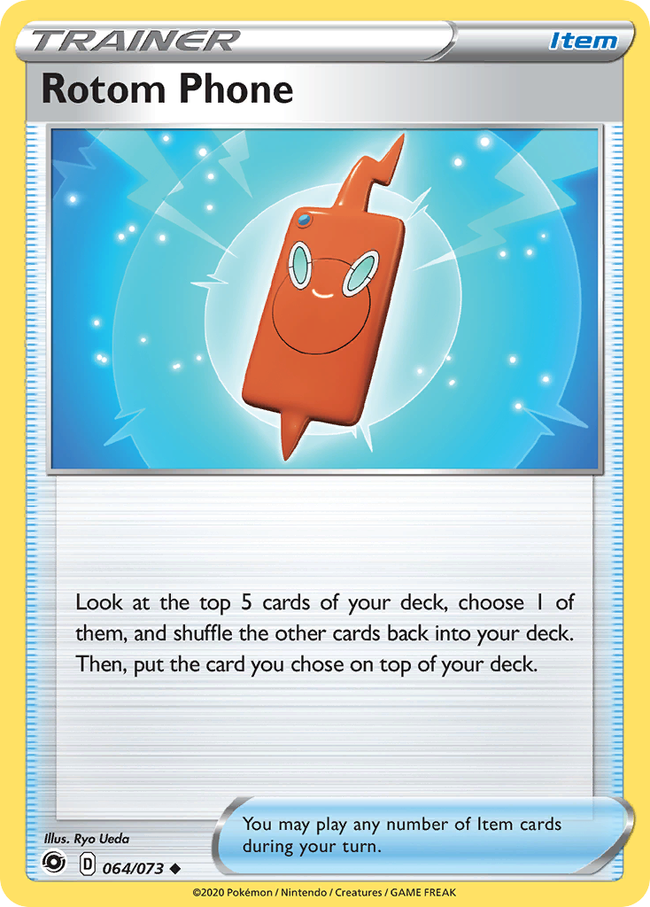 Rotom Phone — illustrated card