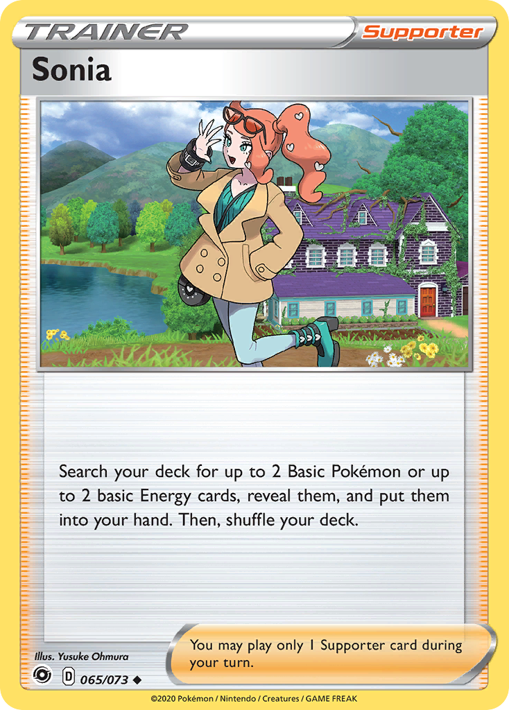 Sonia — illustrated card