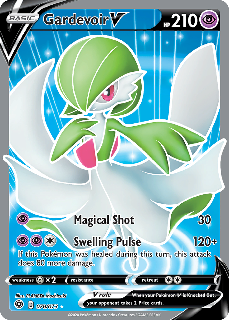 Gardevoir V — illustrated card