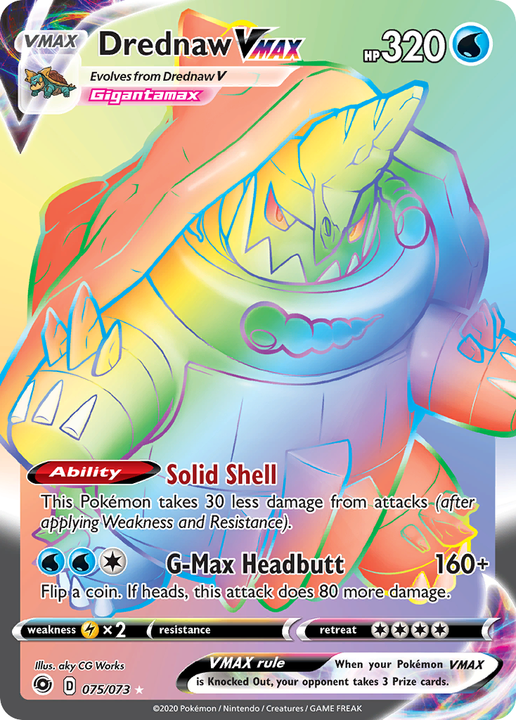 Drednaw VMAX — illustrated card