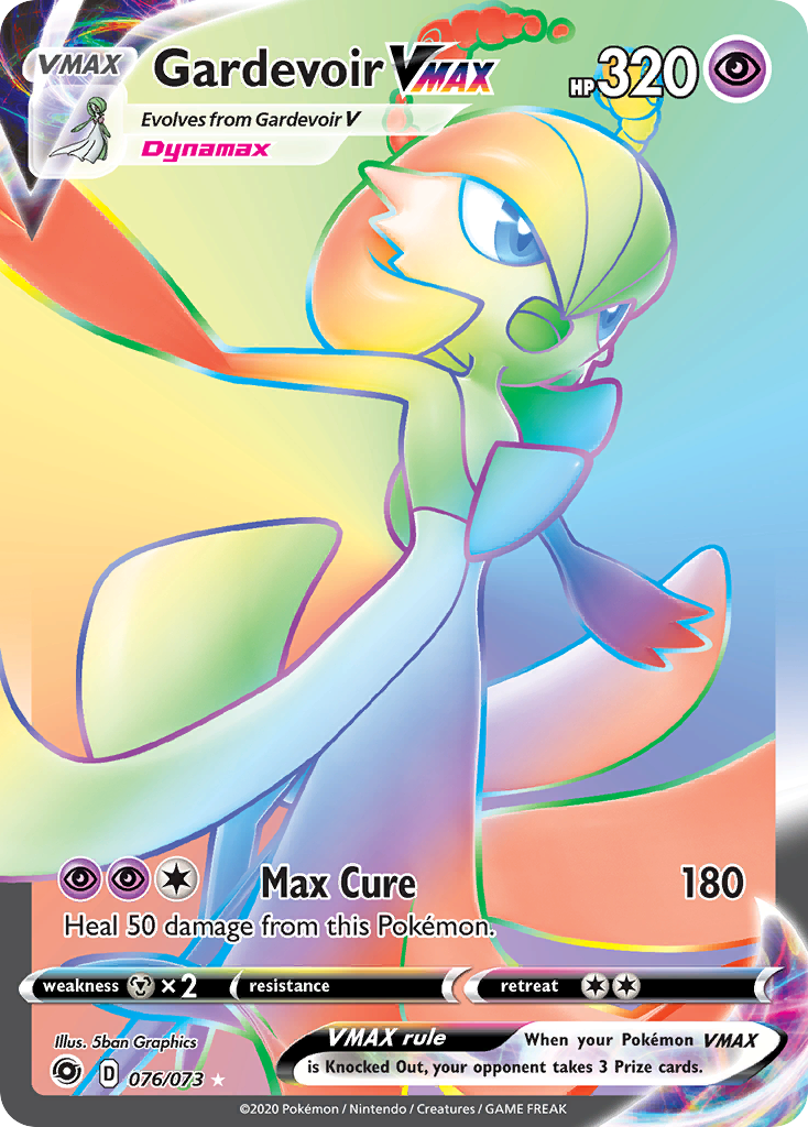 Gardevoir VMAX — illustrated card