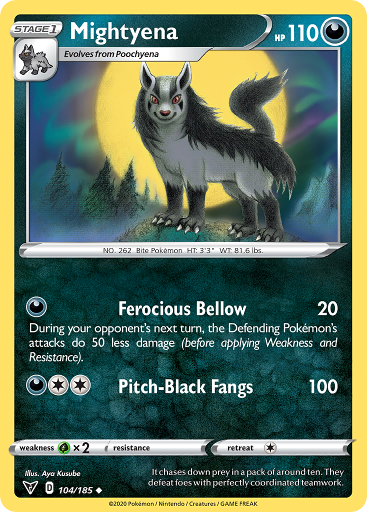 Mightyena — illustrated card