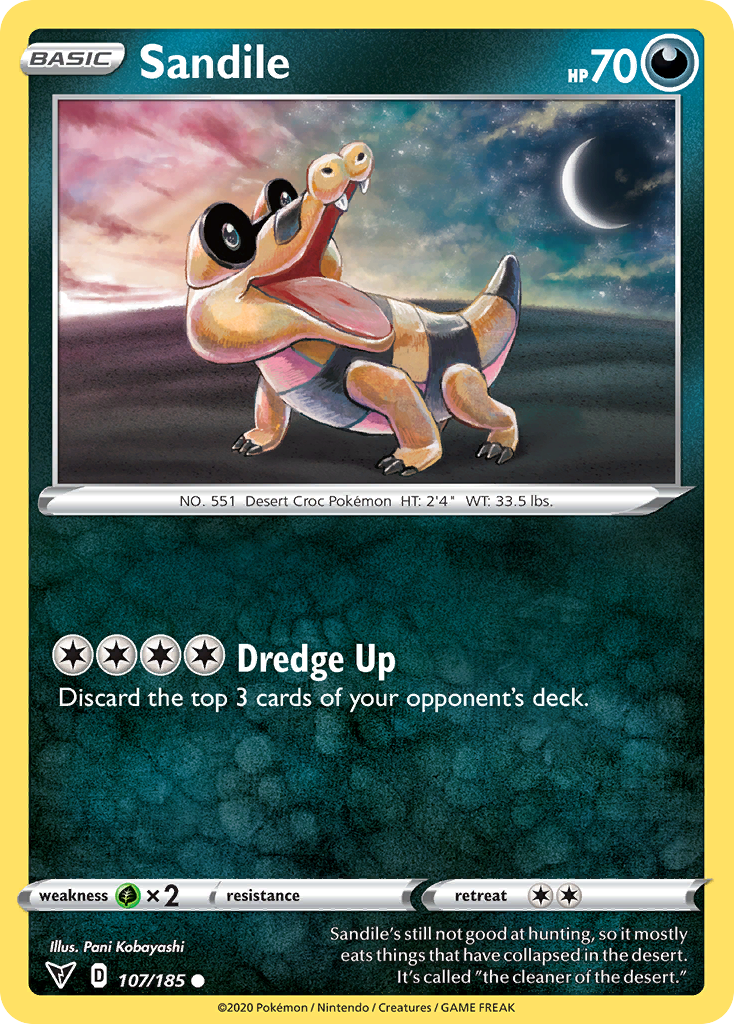 Sandile — illustrated card