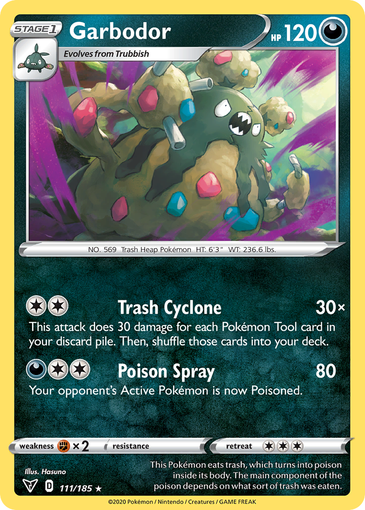 Garbodor — illustrated card