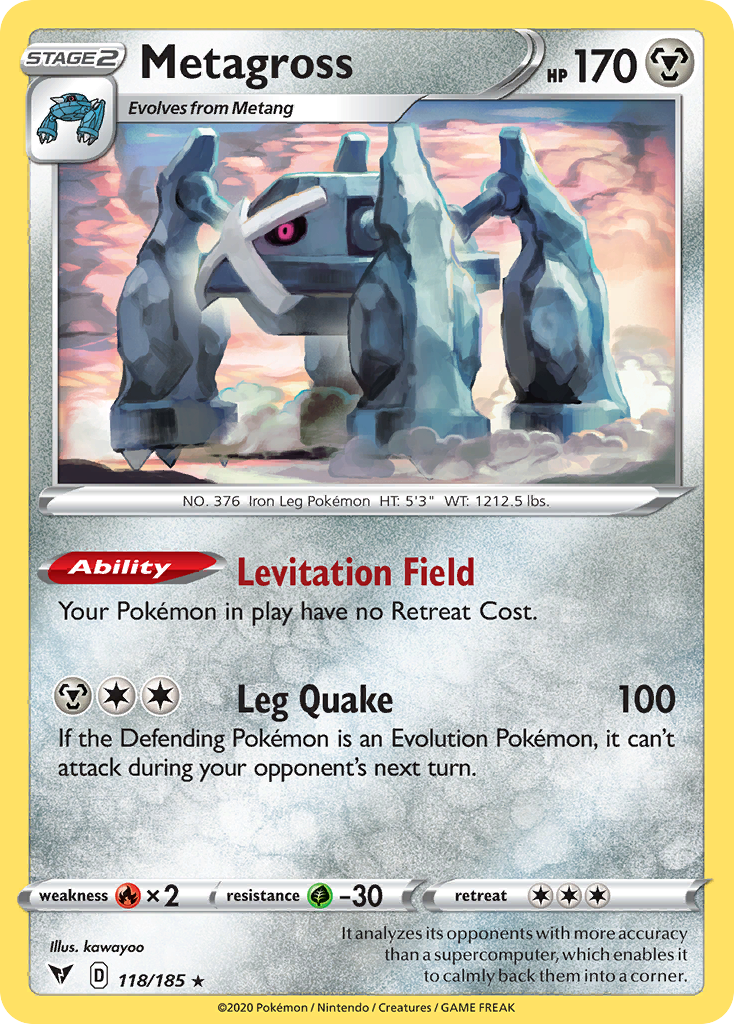 Metagross — illustrated card