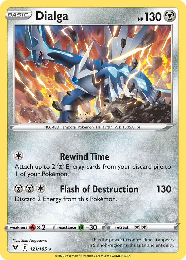 Dialga — illustrated card