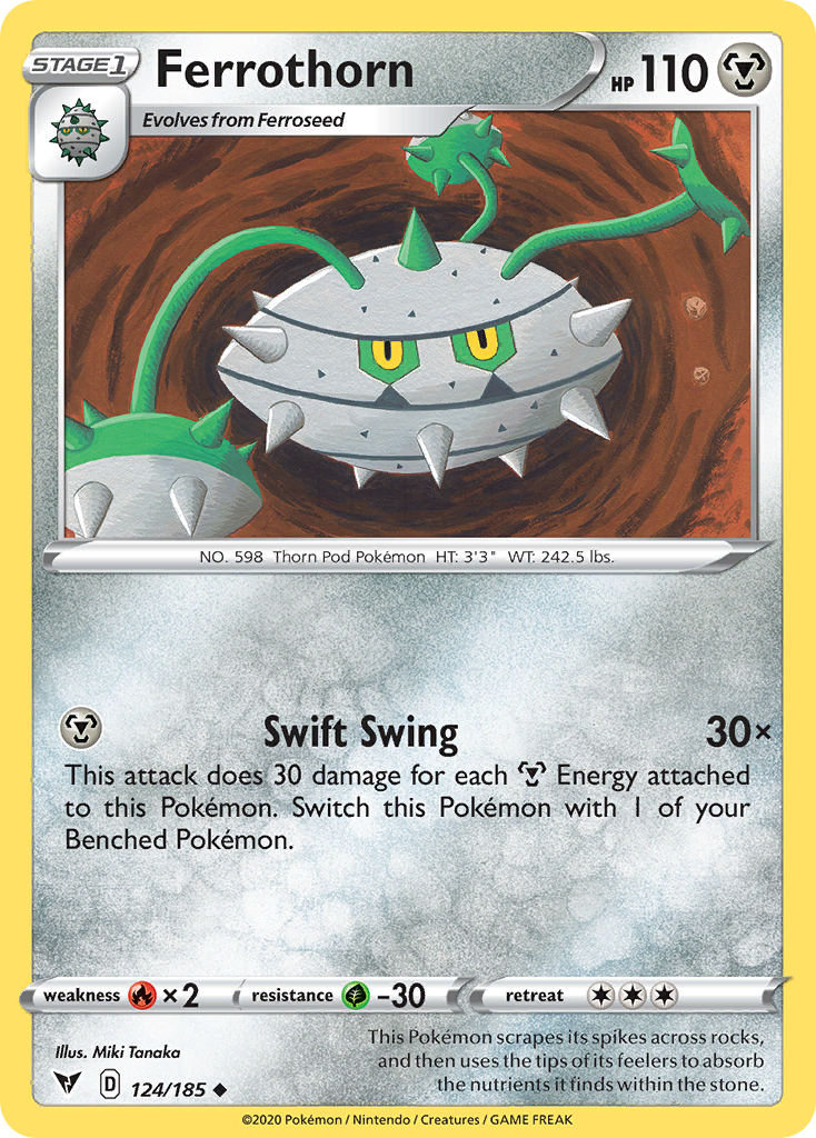 Ferrothorn — illustrated card