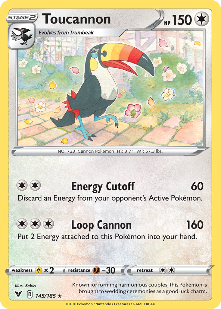 Toucannon — illustrated card