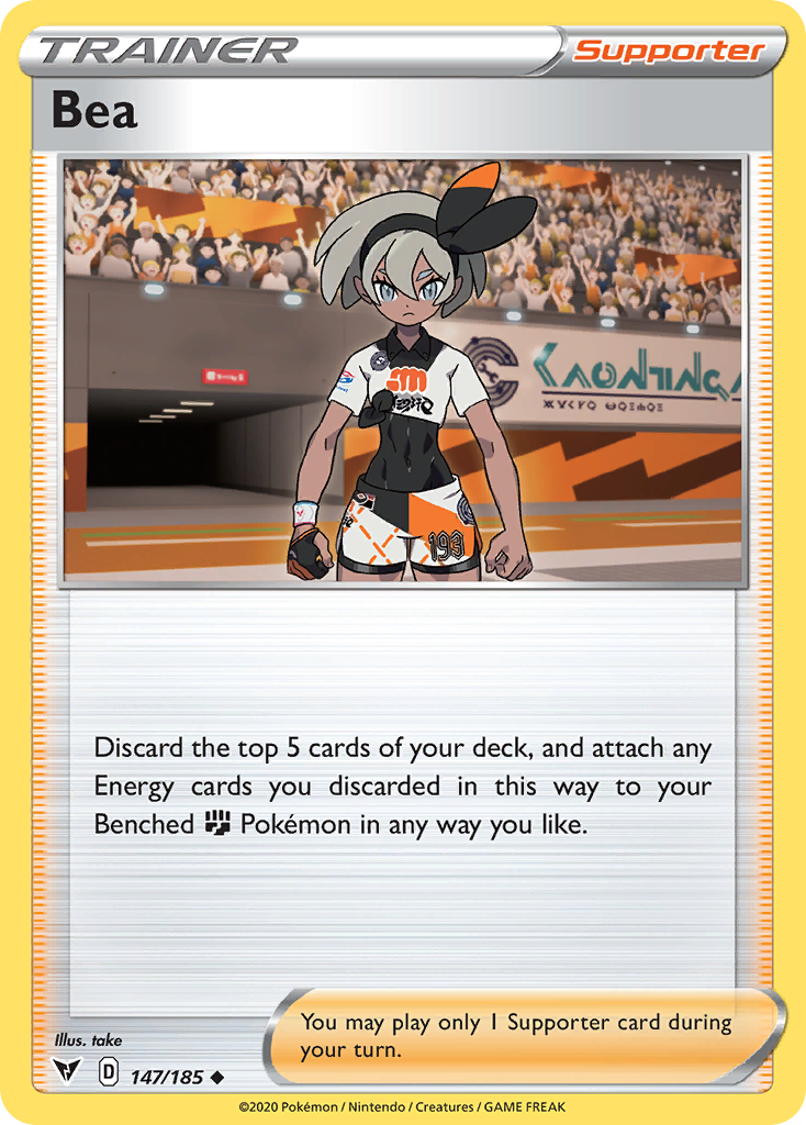 Bea — illustrated card