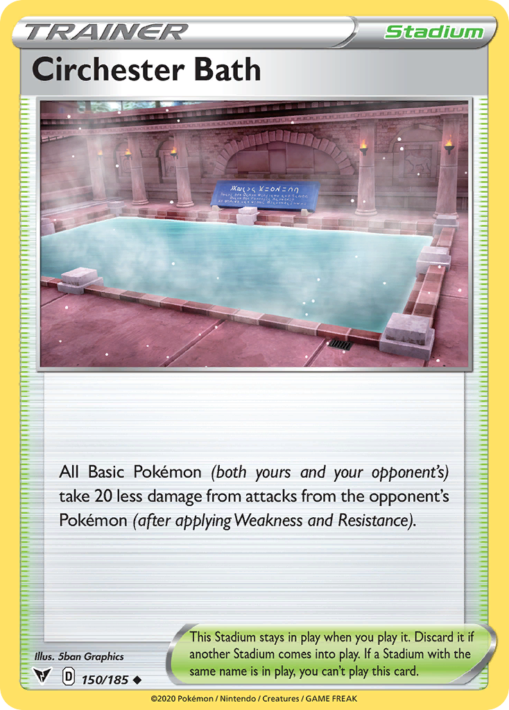 Circhester Bath — illustrated card