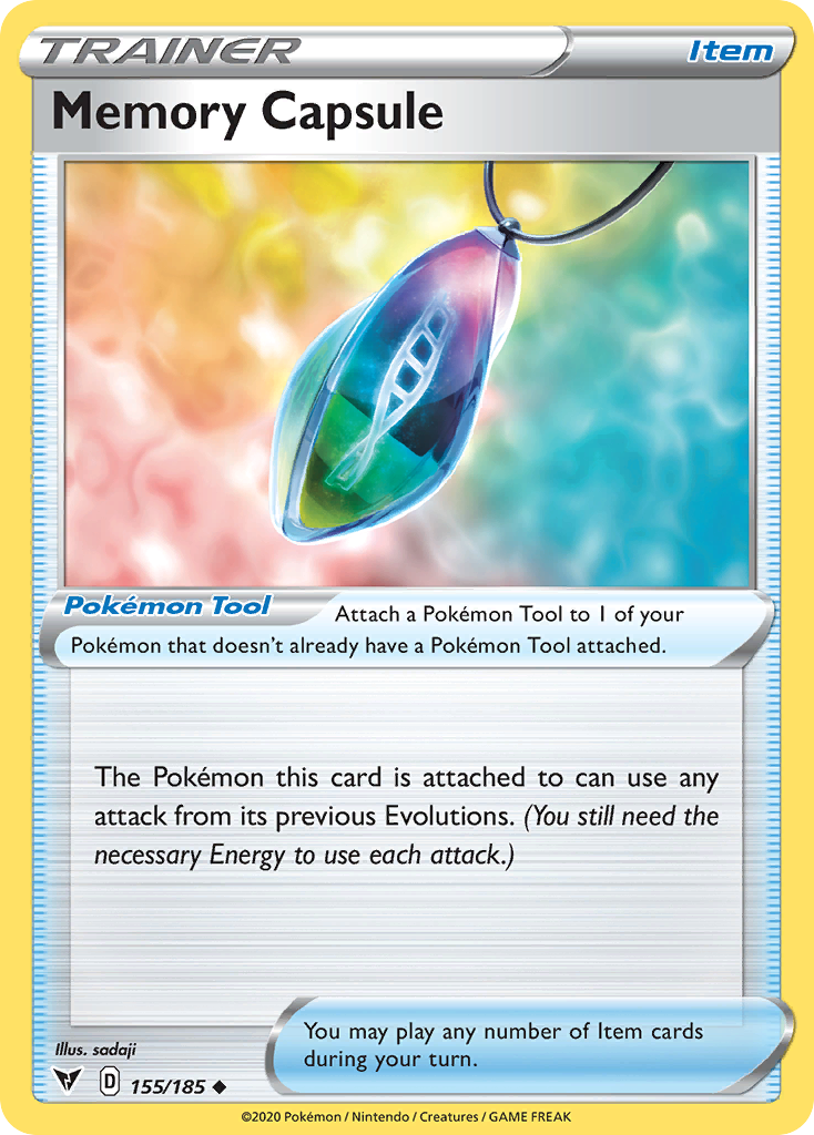 Memory Capsule — illustrated card