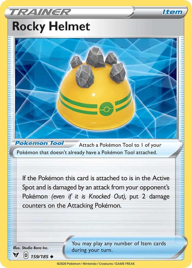 Rocky Helmet — illustrated card