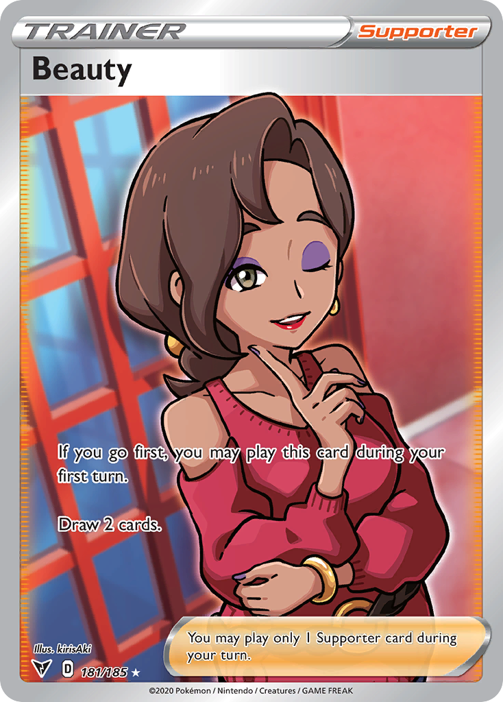 Beauty — illustrated card