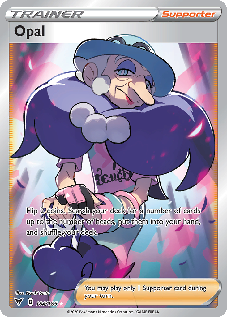 Opal — illustrated card