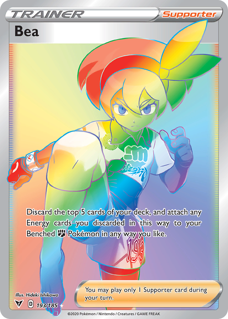 Bea — illustrated card