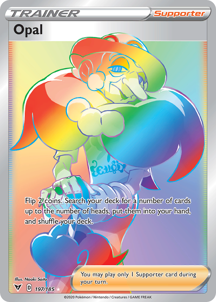 Opal — illustrated card