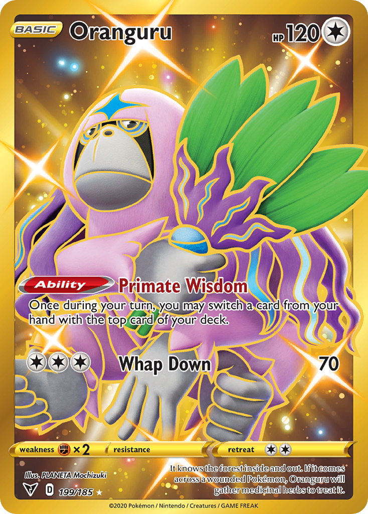 Oranguru — illustrated card