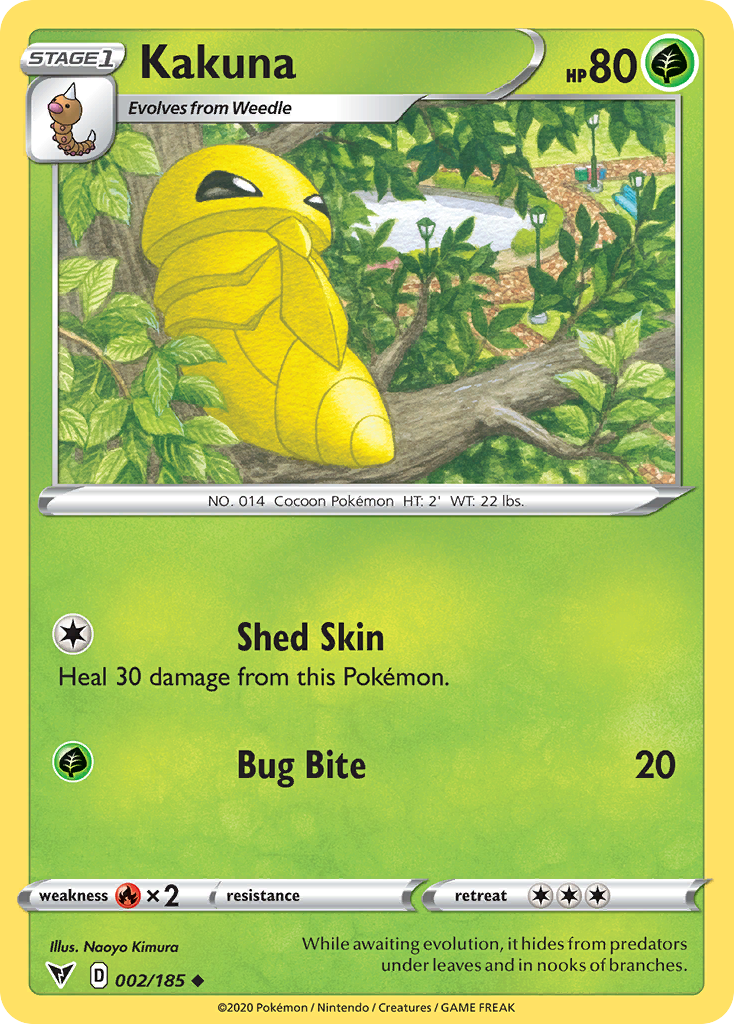 Kakuna — illustrated card