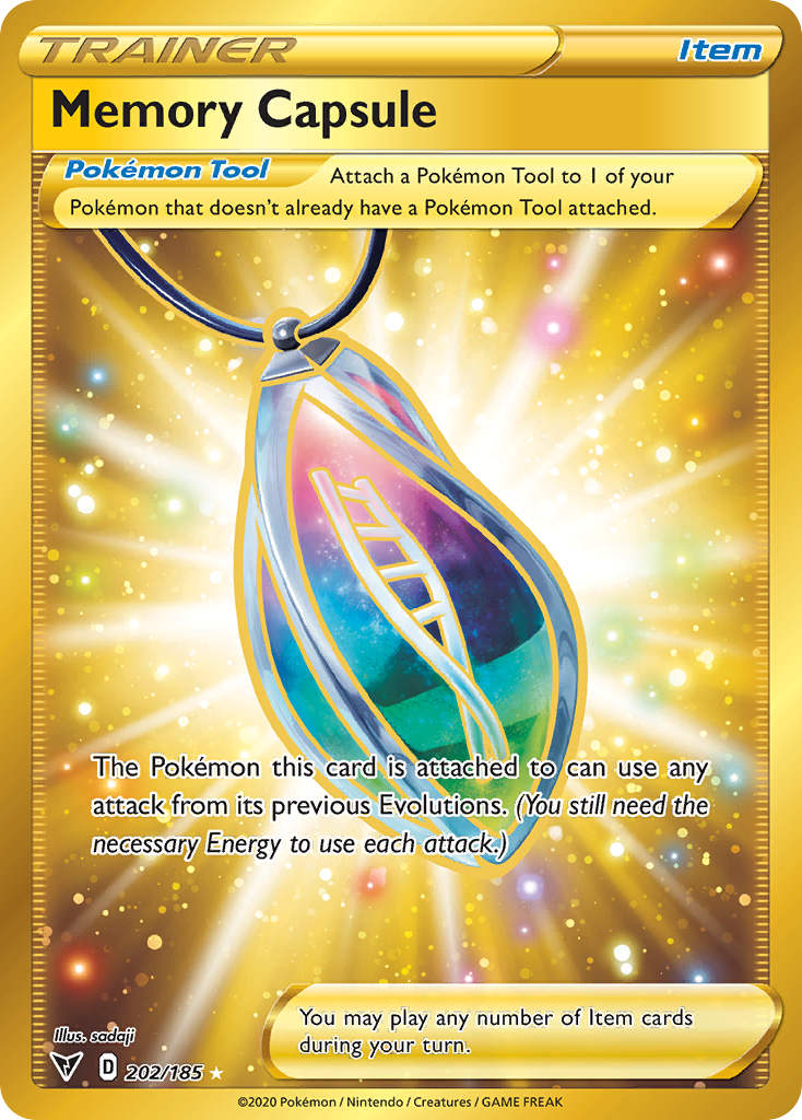 Memory Capsule — illustrated card