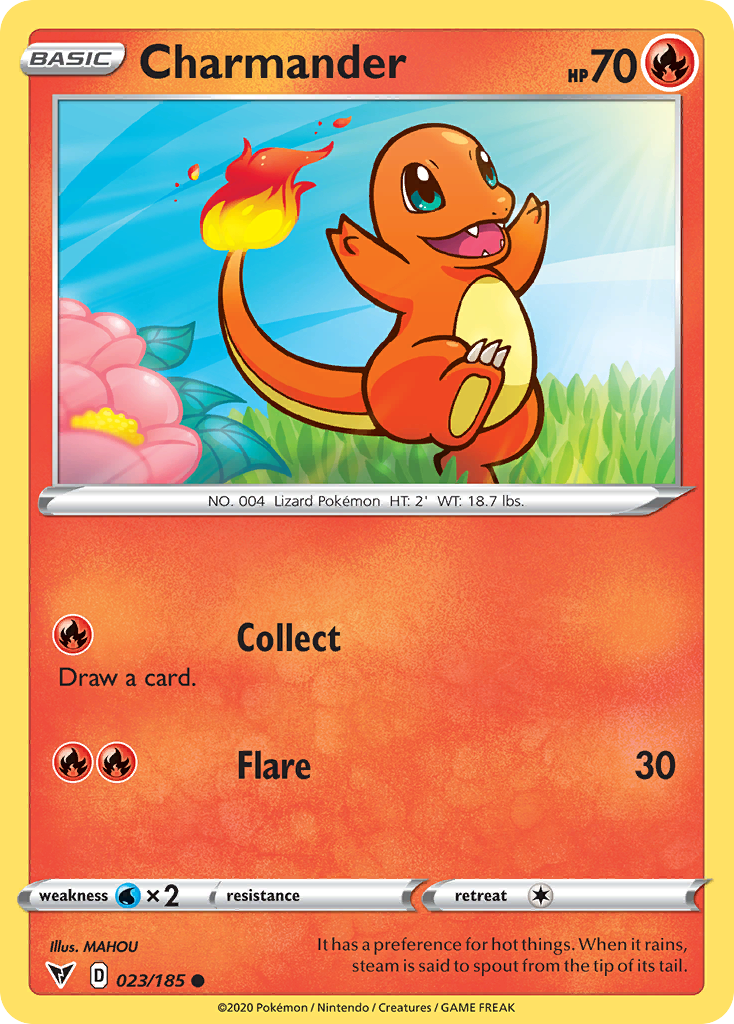 Charmander — illustrated card