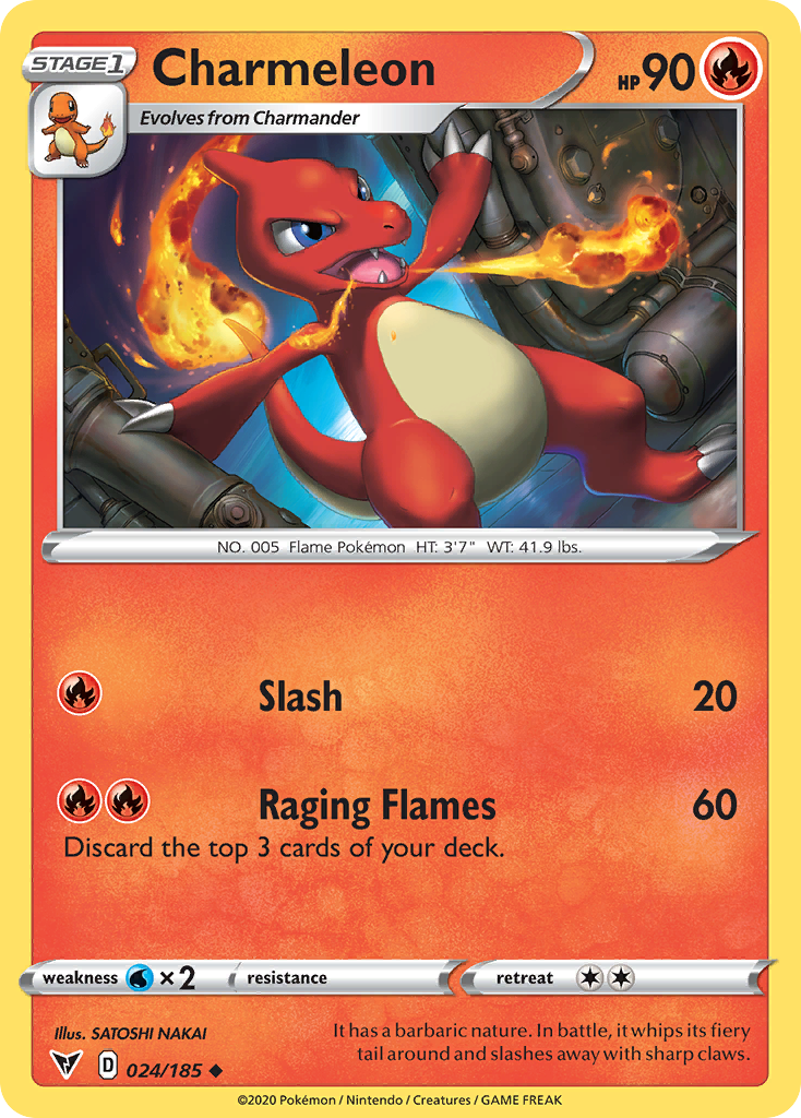 Charmeleon — illustrated card