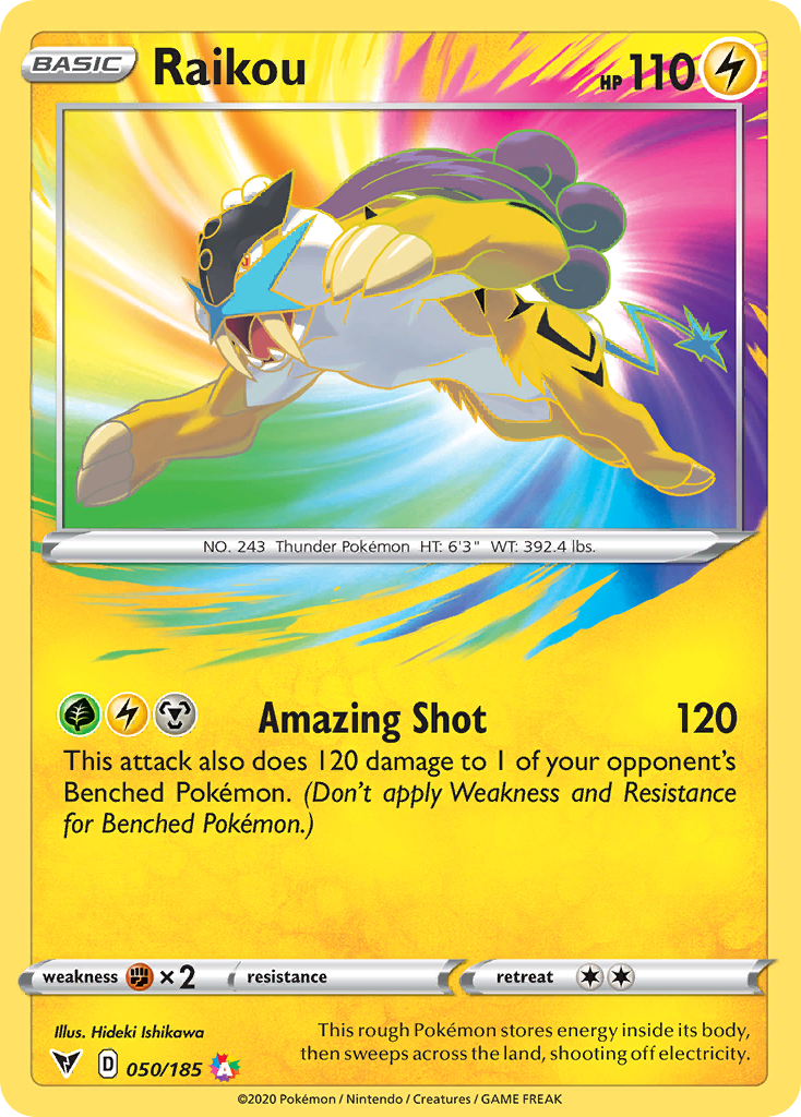 Raikou — illustrated card