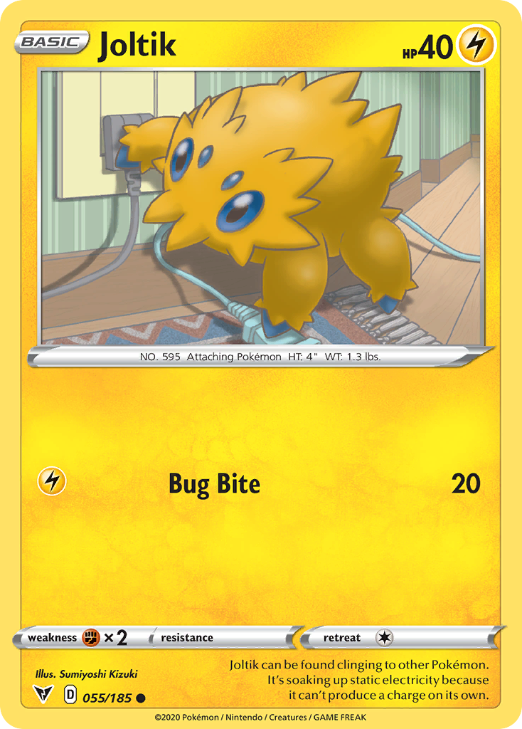 Joltik — illustrated card