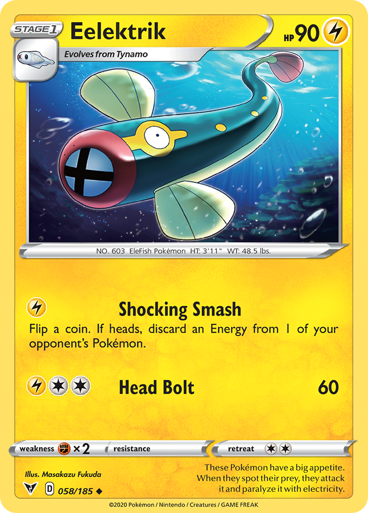 Eelektrik — illustrated card